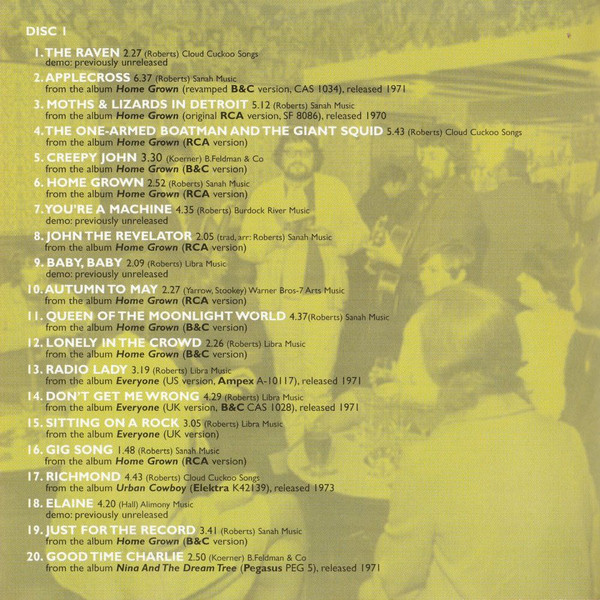 Just For The Record - The Solo Anthology 1969-76 - Image 4