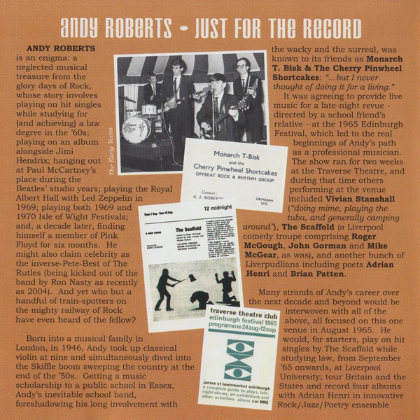 Just For The Record - The Solo Anthology 1969-76 - Image 6