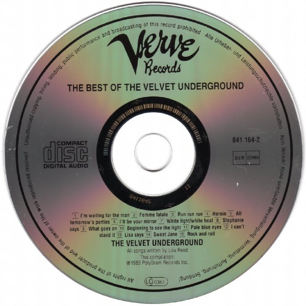 The Best Of The Velvet Underground (Words And Music Of Lou Reed) - Image 3