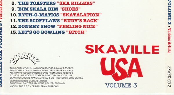 Ska-Ville USA (Vol ' 3) - An All American Ska'Compilation - Image 2