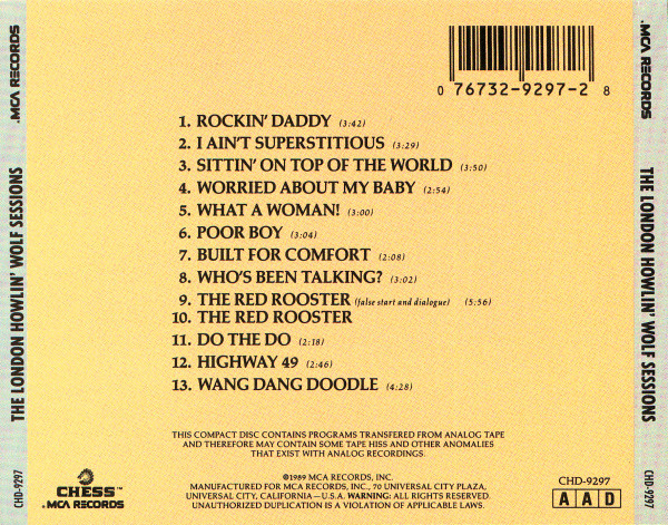 The London Howlin' Wolf Sessions - Image 4