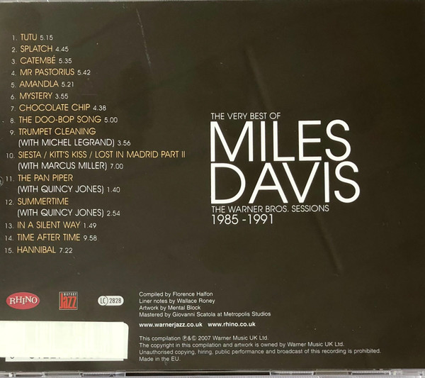 The Very Best Of Miles Davis (The Warner Bros. Sessions 1985-1991) - Image 19