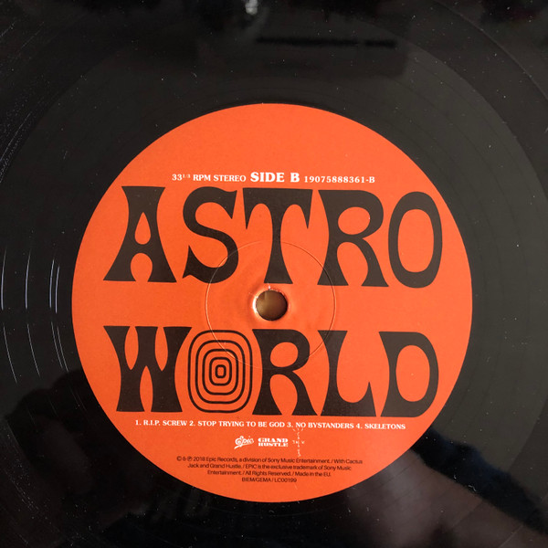 ミュージシャン ASTROWORLD LA Exclusive Travis Scott (2) | Astroworld | 2xVinyl (LP, Album, Limited