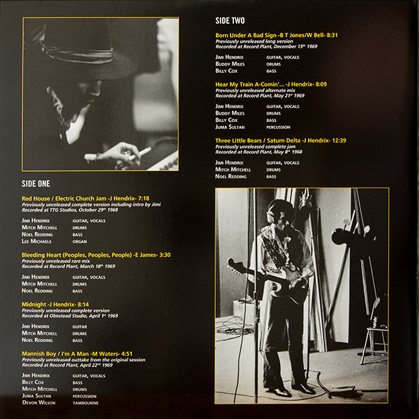 Jimi Hendrix – The Blues Project Outtakes – Doogan records