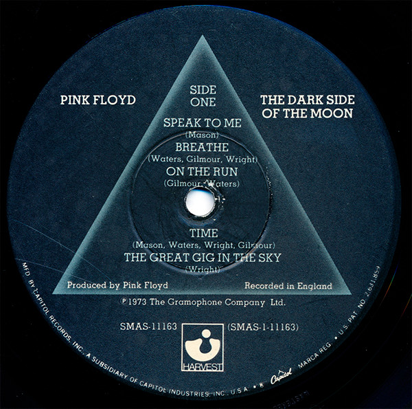 Pink Floyd – The Dark Side Of The Moon – Doogan records