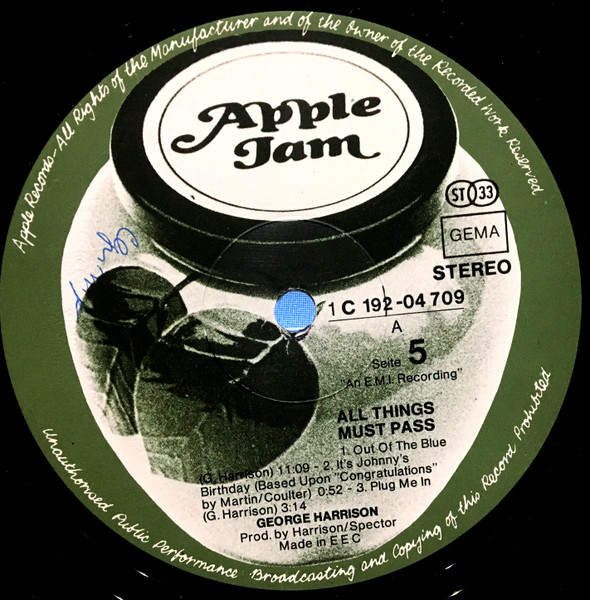 George Harrison – All Things Must Pass - Image 7