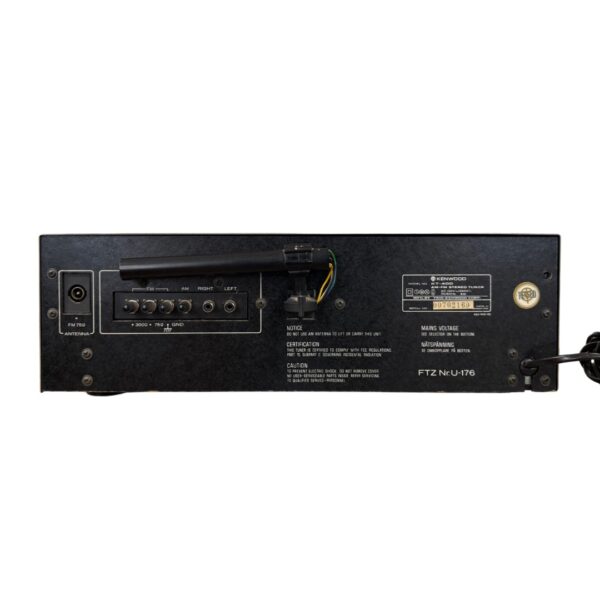 Kenwood KT-400 - Stereo AM/FM Tuner - Image 3