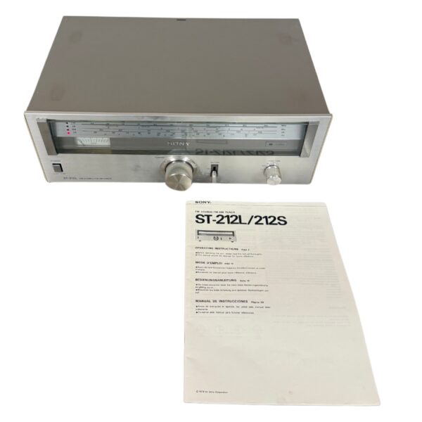 Sony ST-212 L - Stereo AM/FM Tuner - Image 2
