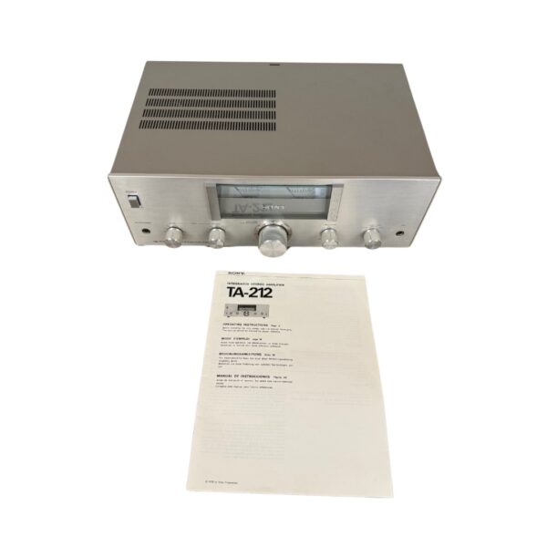 Sony TA-212 - Integrated Stereo Amplifier - Image 2