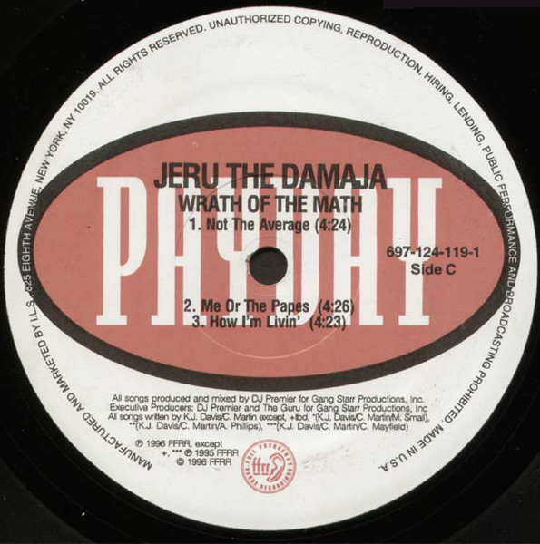 Jeru The Damaja – Wrath Of The Math - Image 5
