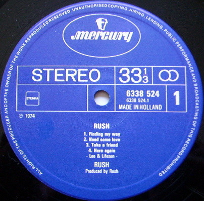 Rush – Rush - Image 3
