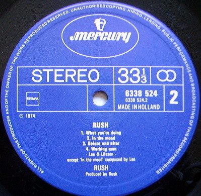 Rush – Rush - Image 4