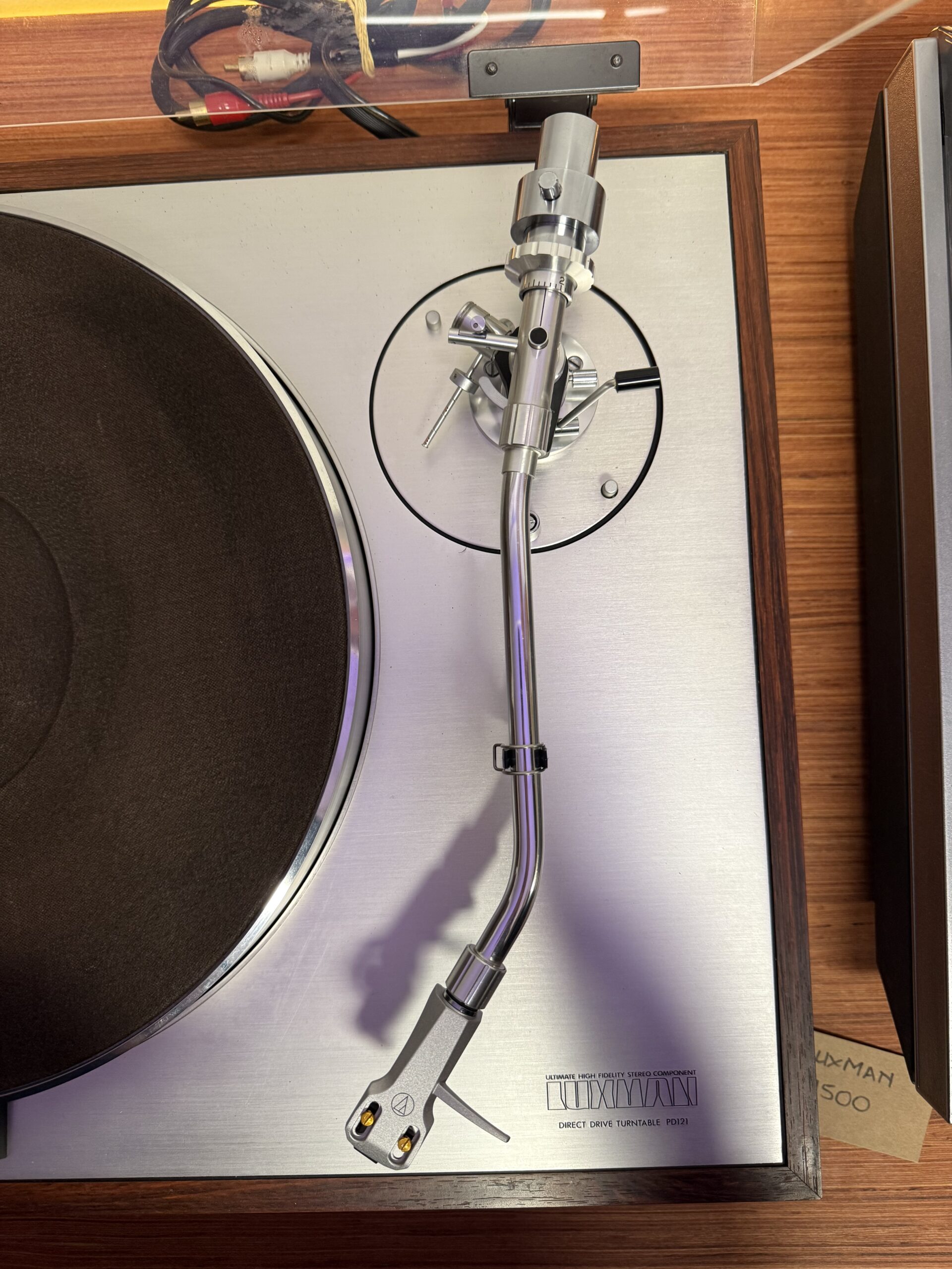 Luxman PD 121 - DC-Servo Direct-Drive Turntable - STAX UA-7 - Image 7