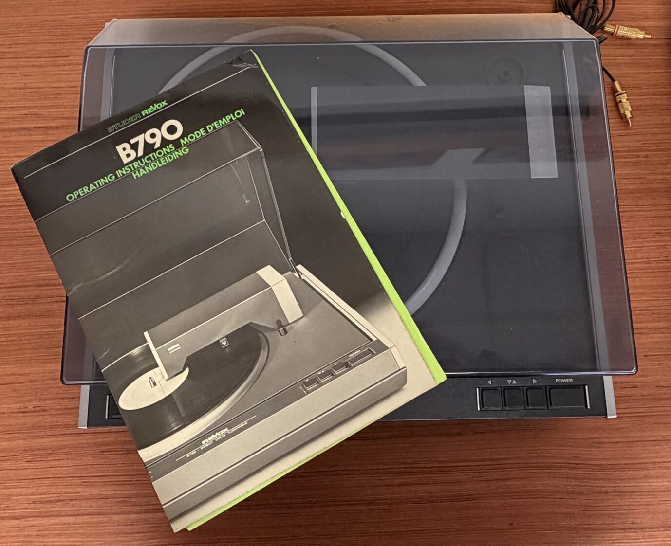 Revox B-970 - Direct Drive Turntable - Ortofon mc 20 - Image 5