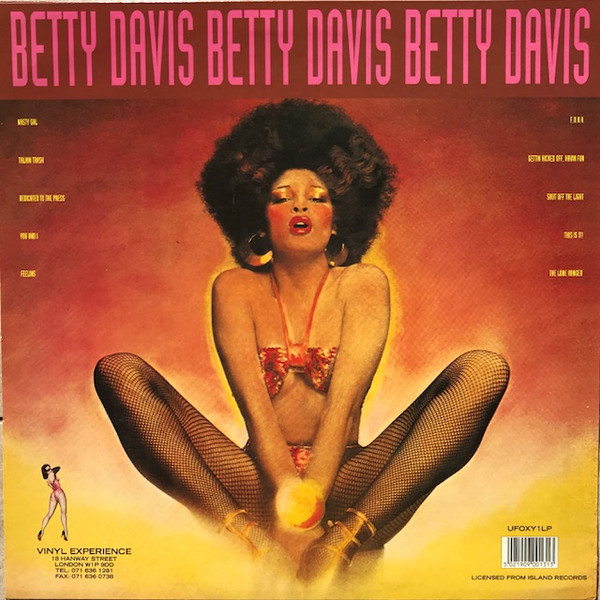 Betty Davis Nasty GAL GWセール Betty Davis – Nasty Gal – Doogan records