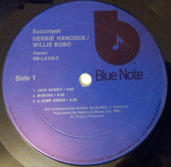Herbie Hancock / Willie Bobo – Succotash - Image 3
