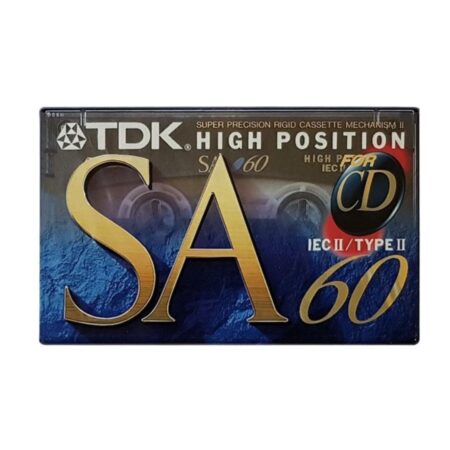TDK SA60 T2 - Blank Audio Cassette