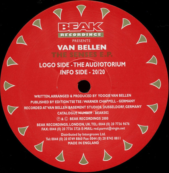 Van Bellen – The Senses E.P. - Image 3