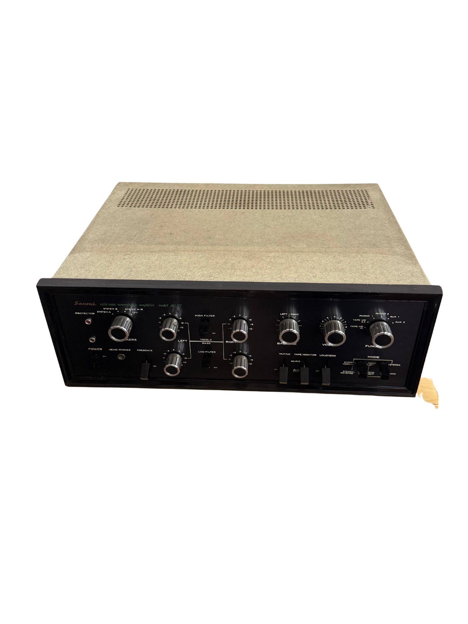 Sansui AU-777 - Solid State Amplifier - Image 2