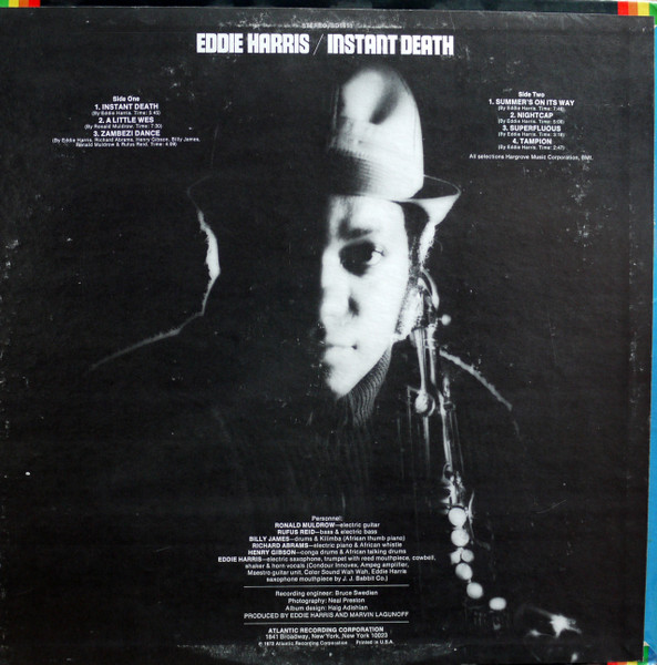 Eddie Harris – Instant Death - Image 2
