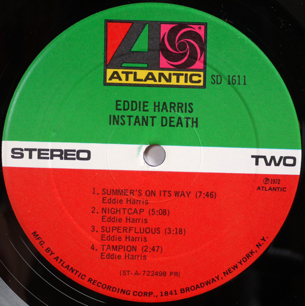 Eddie Harris – Instant Death - Image 4